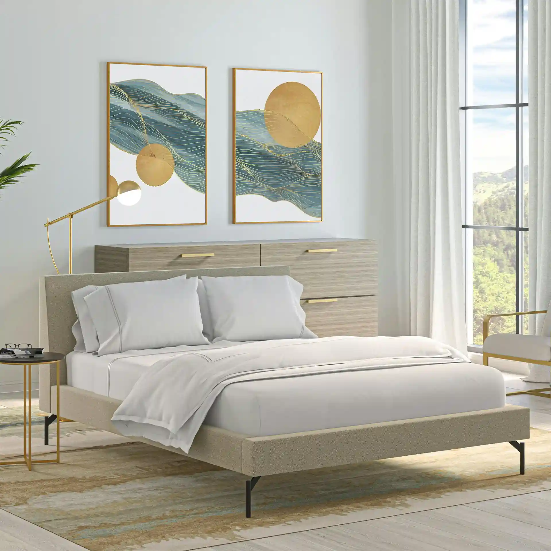 Zenhaven® natural latex mattress designed for responsive comfort and adaptable support