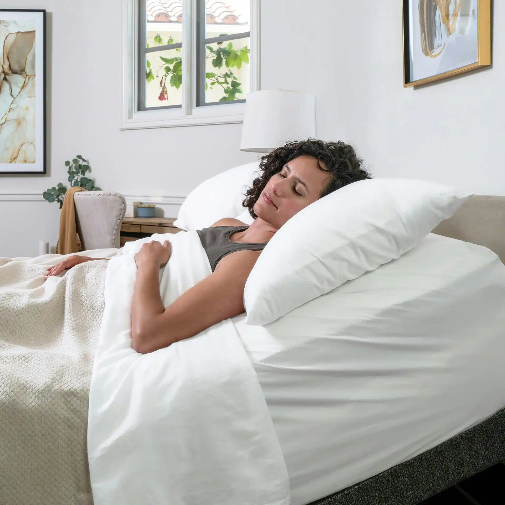 Zenhaven® natural latex mattress designed for personalized two-sided comfort