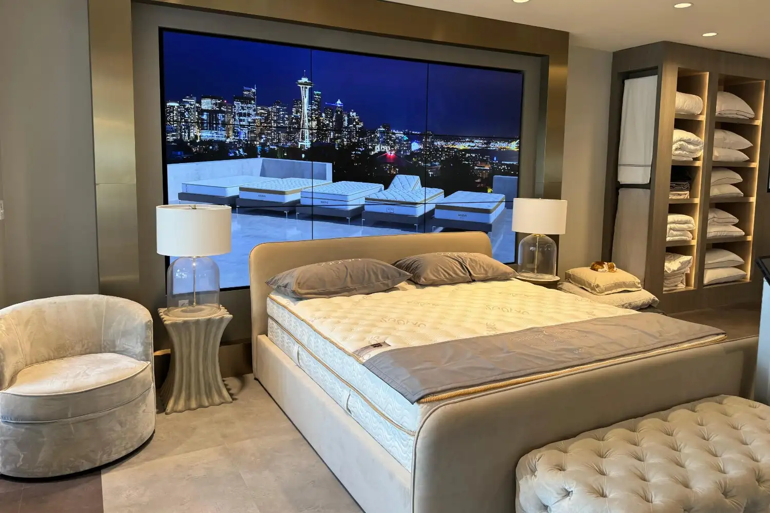 Zenhaven® latex mattress creating a calm and comfortable bedroom retreat